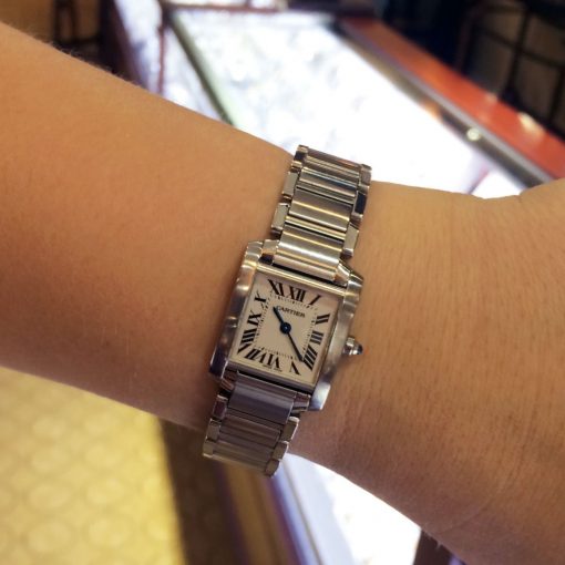 Cartier Tank Francaise Luxury Watch, CRT1117 - Image 5