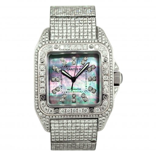 Cartier Santos 100 Luxury Watch, CRT1069