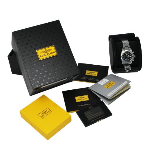 Breitling Avenger II Chronomat GMT Luxury Watch, BRT1038 - Image 5