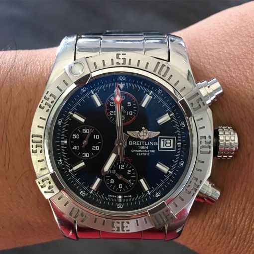 Breitling Avenger II Chronomat GMT Luxury Watch, BRT1038 - Image 6