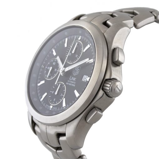Tag Heuer Link Chronograph Luxury Watch, TGH1689 - Image 4